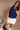 Celia Navy & White Scalloped Tank - angled front view