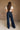 Judy Blue: Taylor Dark Wash Wide Leg Jeans - full body back view