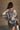 Alyssa Brown Multi Boho Long Sleeve Top- back view