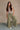 Tori Olive Wide Leg Pants - full body front view