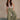 Tori Olive Wide Leg Pants - full body front view