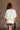 Kayla Off White Oversized Short Sleeve Tee - back view