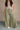 Tori Olive Wide Leg Pants - front view