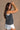 Nikole Washed Black Sleeveless Tank- side view