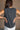 Nikole Washed Black Sleeveless Tank- close up back view