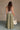 Tori Olive Wide Leg Pants - full body back view