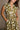Stella Olive Floral Zip-Up Midi Dress- close up top view