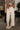 Daphne Ecru Wide Leg Pants- front view