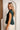 Larissa Green Pleated Keyhole Top - side view