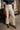 Mabel Cream & Green Stripe Pants - lower body front view