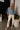 Laney Polka Dot Denim Cape Jacket - full body front