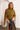 Portia Olive Chiffon Poncho Top - front view