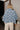 Laney Polka Dot Denim Cape Jacket - close up back
