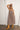 Maxine Brown & Cream Gingham Midi Dress - full body front