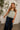 Roxie Sage Satin & Lace Strapless Top - view of front
