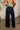 Judy Blue: Taylor Petite Dark Wash Wide Leg Jeans - back view