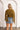 Portia Olive Chiffon Poncho Top - back view
