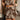Leah Cheetah & Cream Stitch Floral Skort- front view