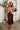 Annalise Brown Satin & Lace Midi Skirt - full body view