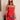 Layla Red Tie Straps Tank- front view
