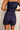 Layla Navy Blue Shorts- close up back view