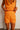 Layla Orange Shorts- front view