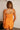 Layla Orange Tie Straps Tank- close up back view