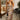 Ainsley Black Floral Satin Maxi Dress - full body front view