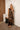 Celeste Floral Satin Wrap Midi Dress - full body view