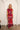 Colette Fuchsia Floral Mesh Maxi Dress - full body front