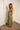 Daisy Olive Polka Dot Midi Dress - full body side view