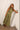 Daisy Olive Polka Dot Midi Dress - full body front view