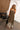 Nadia Olive Polka Dot Strapless Maxi Dress - angled front view