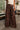Solana Brown & Taupe Paisley Wide Leg Pants- front view