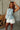 Payton Light Denim Split Hem Vest- frontal right side view