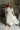 Raelyn Green & White Stripe Midi Dress- full body view