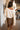 Winnie Cream Wide Sleeve Poncho - back