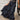 Sutton Charcoal Polka Dot Maxi Skirt - lower body front view