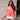 Romi Pink Curved Button-Up Cardigan - front view