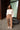 Carlie Mocha Brown Wide Leg Pants - full body front view