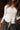 Bella Cream Split-Front Top - close front view