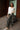 Bella Cream Split-Front Top - full front view