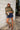 Mckenna Olive Ribbed Sleeve Sweater - full body