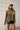 Mckenna Olive Ribbed Sleeve Sweater - frontal view