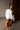 Anastasia White Ruffle Trim Top - frontal view