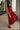 Sadie Burgundy Tie Waist Midi Dress - front view