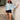 Caroline Light Wash Denim Jacket - full body front view