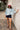 Caroline Light Wash Denim Jacket - full body front view