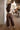 Candace Brown Wide Leg Pants - full body back view