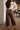 Candace Brown Wide Leg Pants - lower body back view